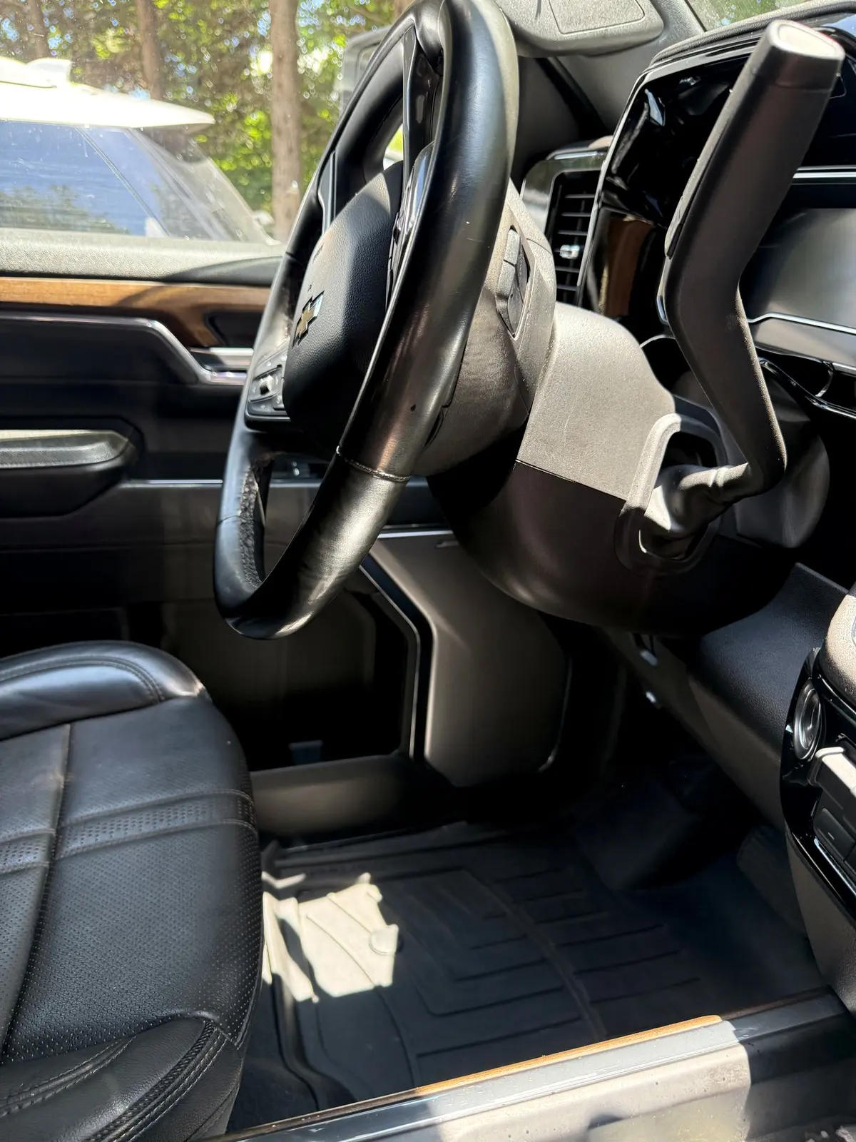 Clean driver area after Signature interior detailing
