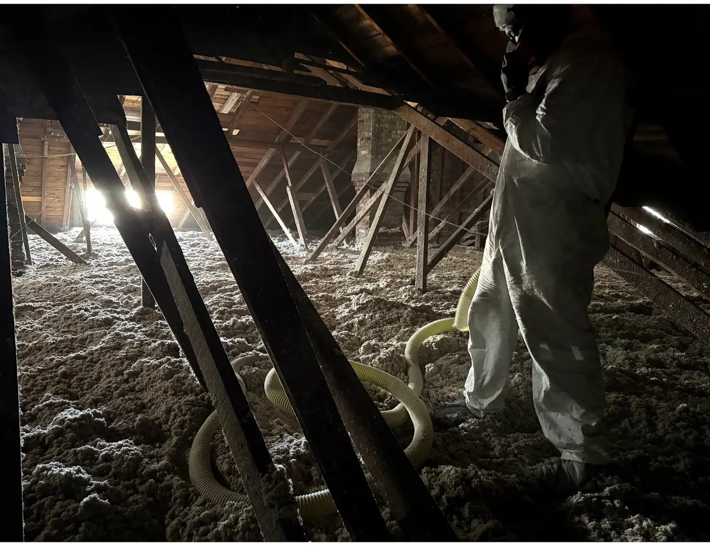 Actual Signature Home Services attic insulation top-off work